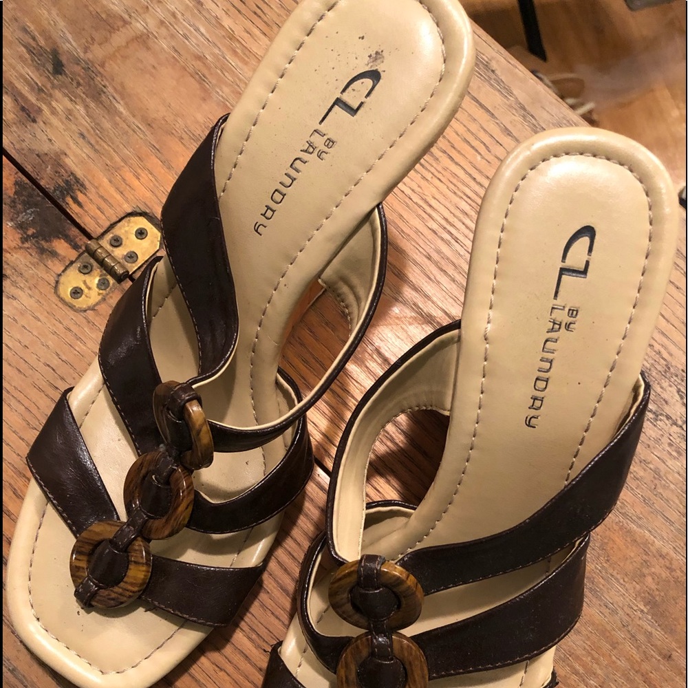 CL laundry heels